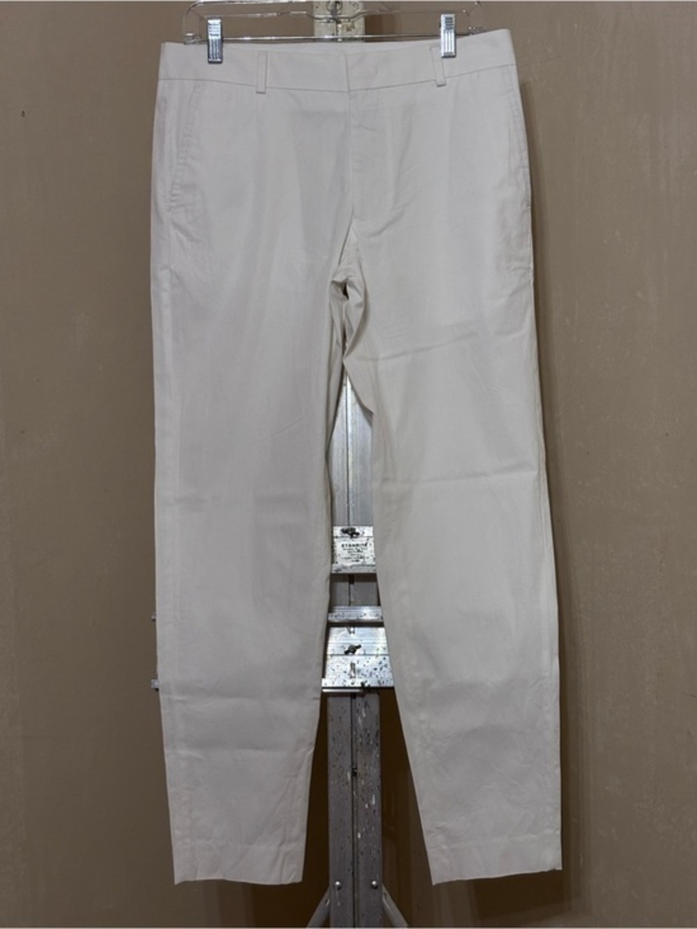 ASOS White Tailored Flat Front Trousers - Casual/Smart Chinos 32/30